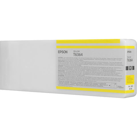 Epson T636400 Yellow UltraChrome HDR Ink Cartridge (700 mL) - Image Pro International