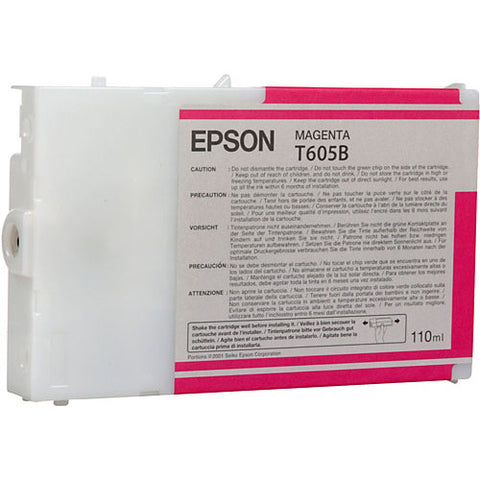 Epson T605B Magenta Cartridge (110 ml) EXPIRED - Image Pro International
