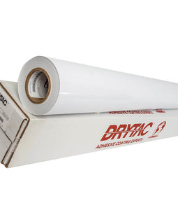 Drytac Polar Dynamic White Matte RB with Removable Gray Adhesive (54" x 150') - Image Pro International