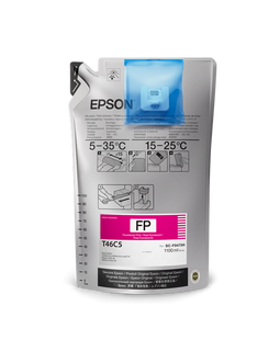 Epson UltraChrome DS Fluorescent Pink Ink 1.1 Liter for SureColor F6370, F9470, F9470H - T46C520